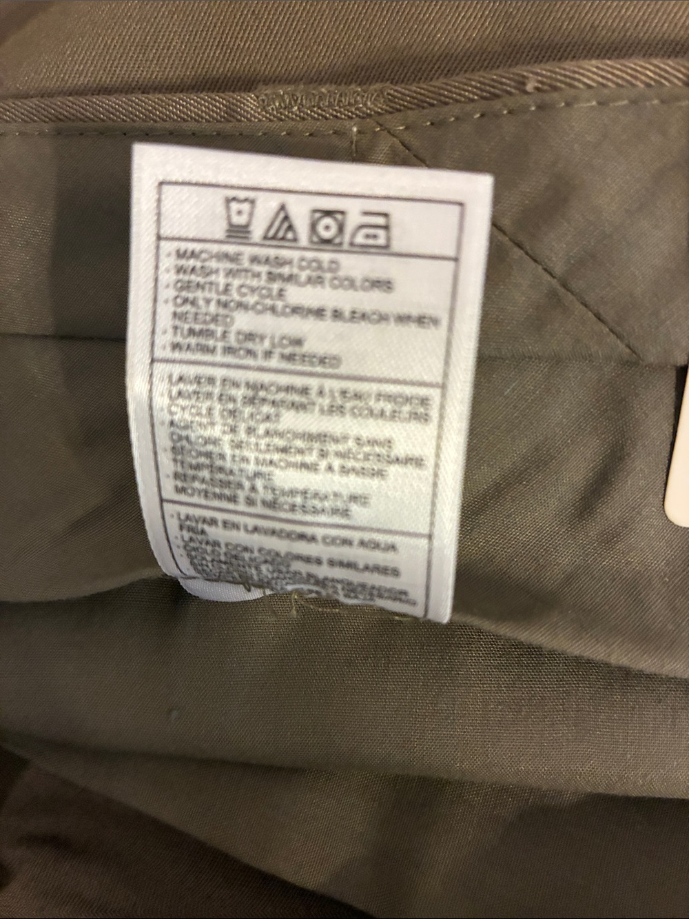 Natural Exchange Executive 44W x 34L Men’s Olive‎ Dress Pants - Classic Tailored - Picture 6 of 7